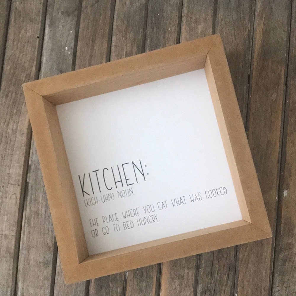 🆕 Farmhouse kitchen sign